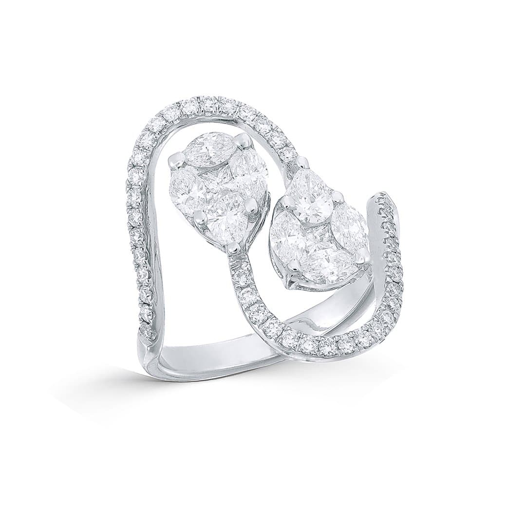 Replica Pear Ring