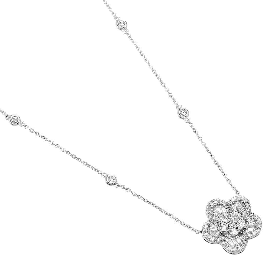 Daisy Flora Pendant Necklace