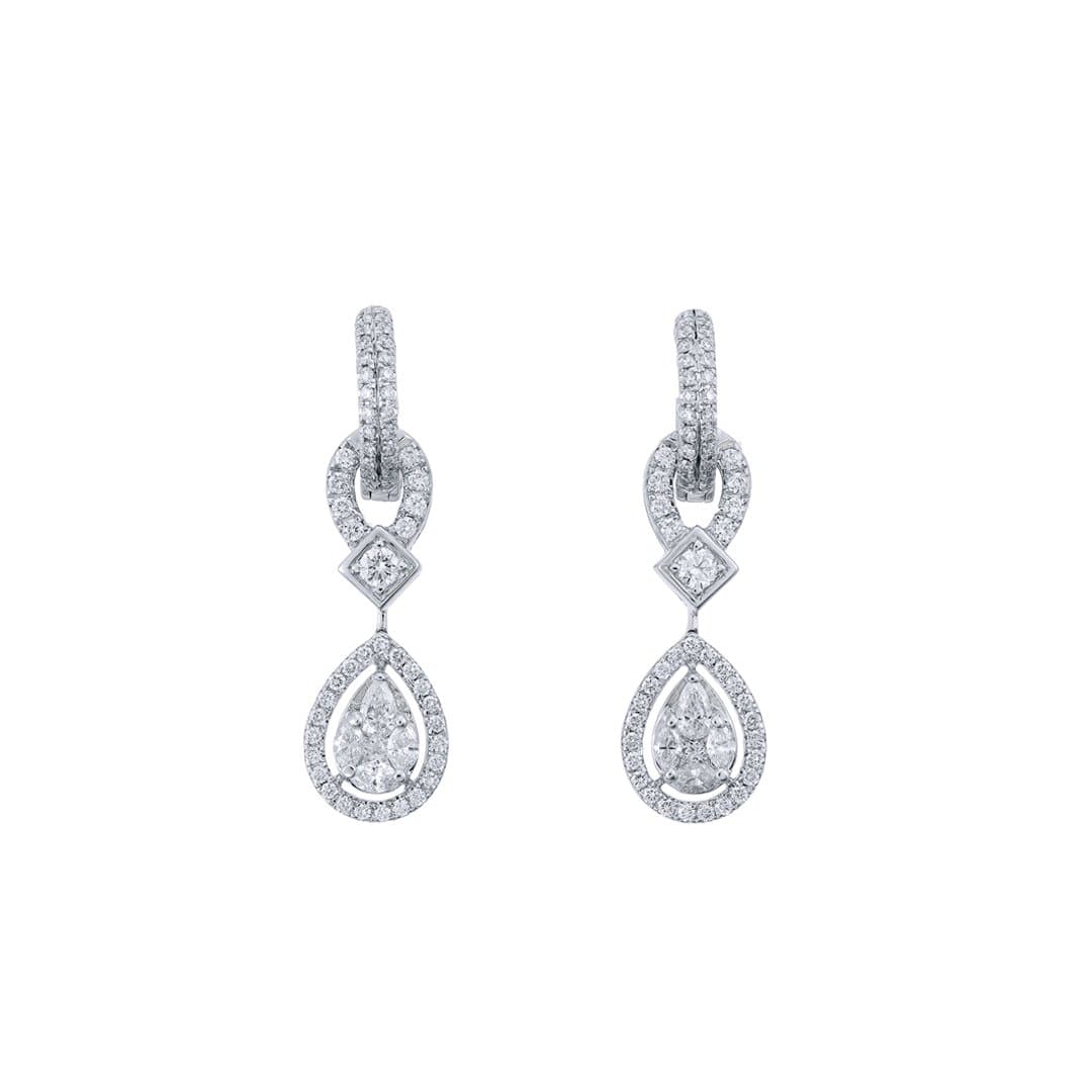 Pear Fall Earrings